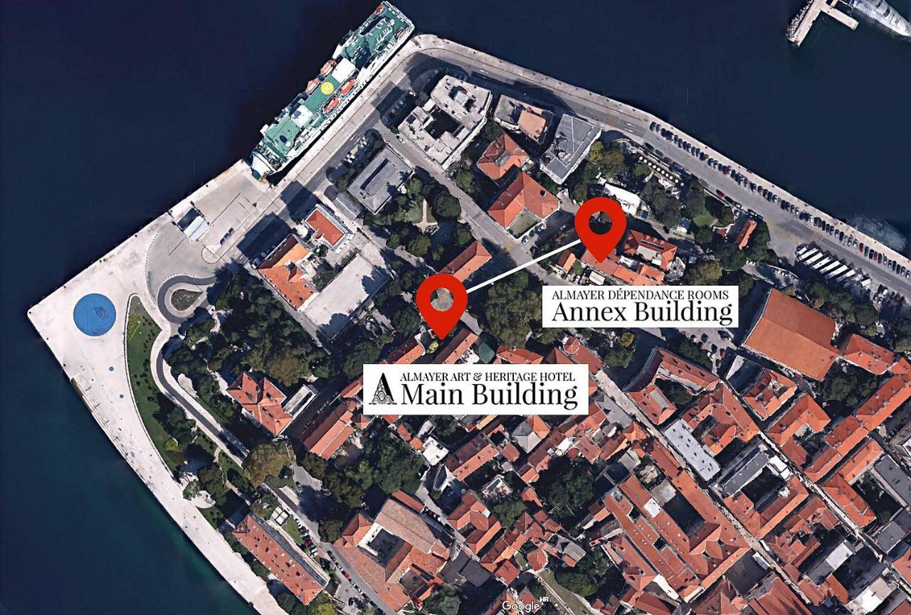Almayer Art & Heritage Adults Only Hotel And Dependance Rooms Zadar Ngoại thất bức ảnh